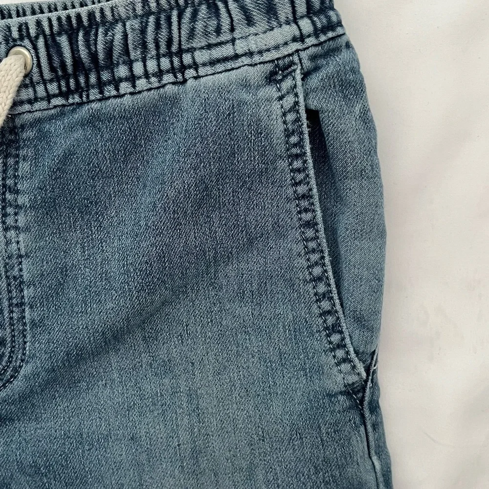 GAP Kids Boys Denim Jogger Jeans Size 8 Pull-On Elastic Waist Blue - Picture 3 of 7